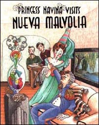 Princess Navina visits Nueva Malvolia